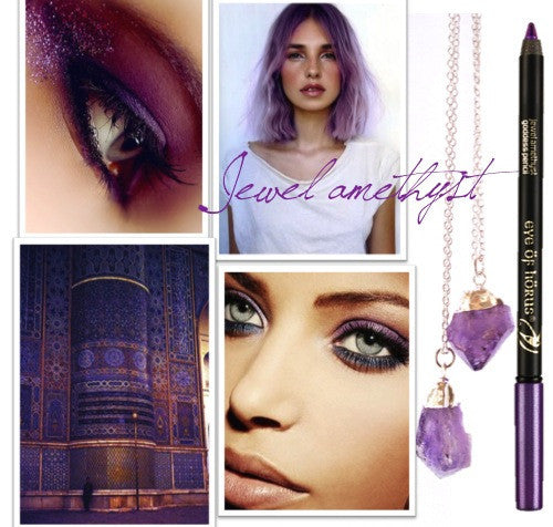 Jewel Amethyst Goddess Pencil