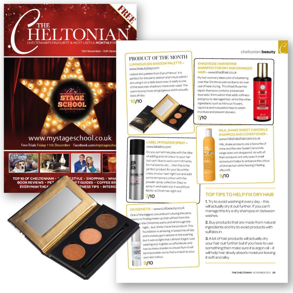 Isis Sun Goddess Shadow Palette