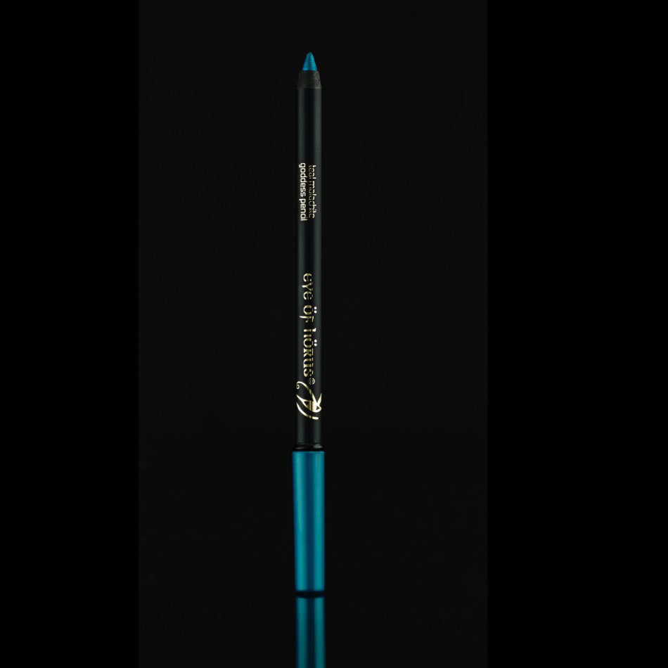 Teal Malachite Goddess Pencil