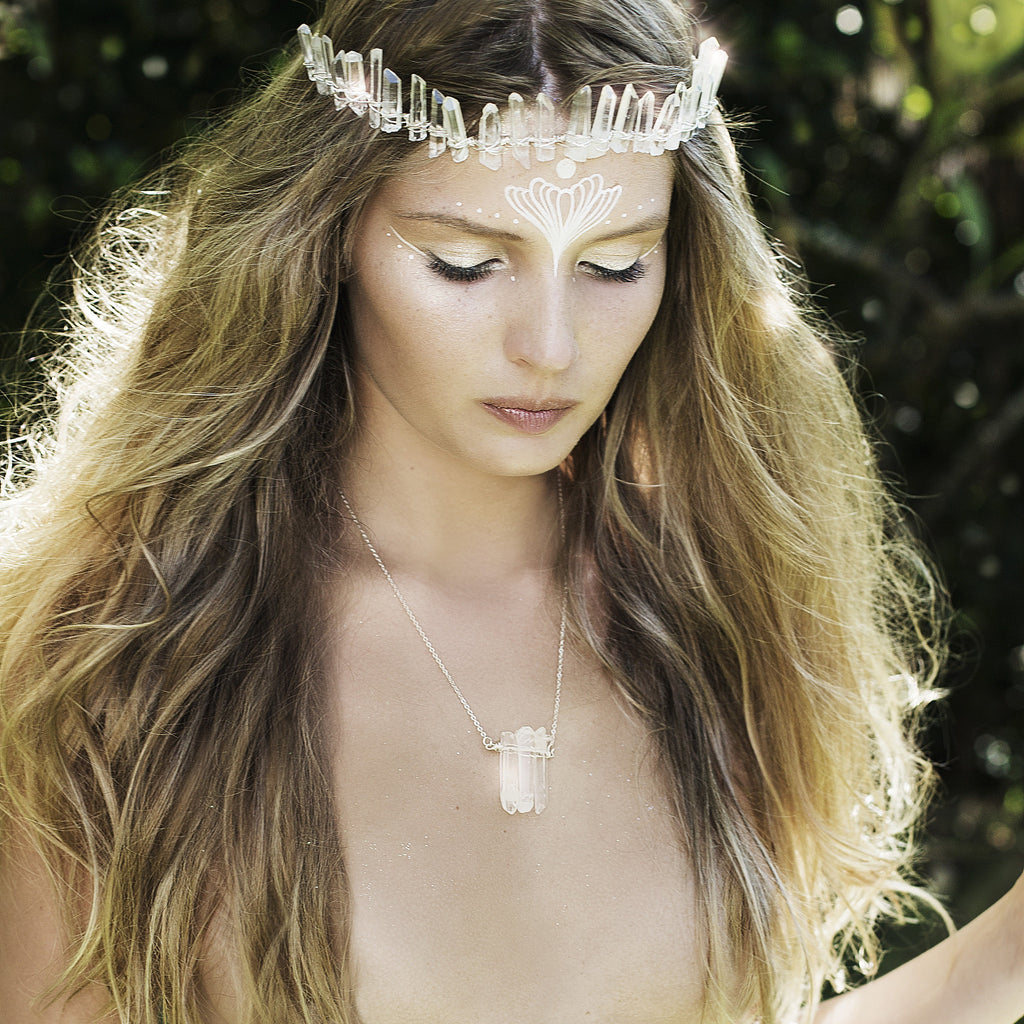 Selenite White Goddess Pencil