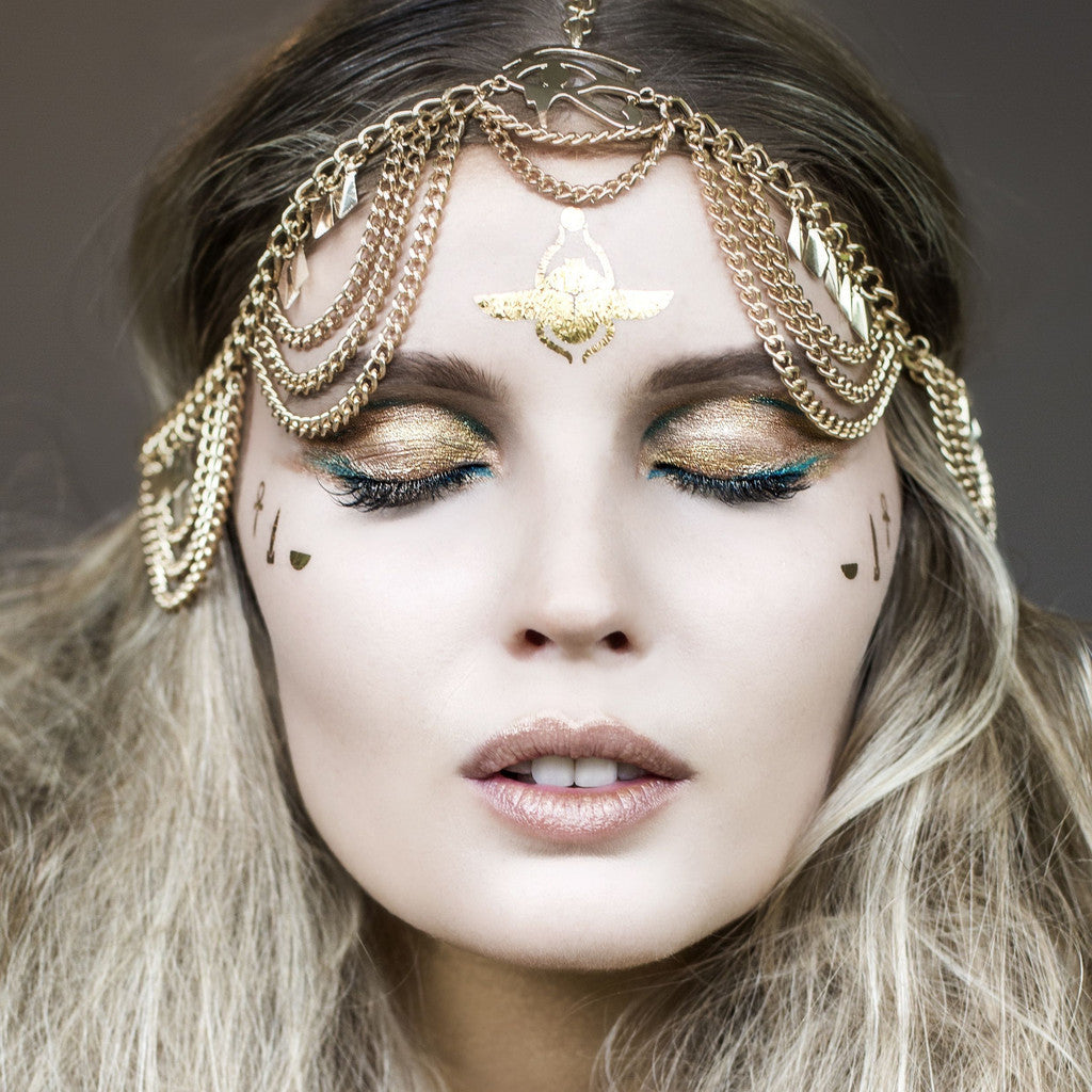 Goddess Golden Headpiece